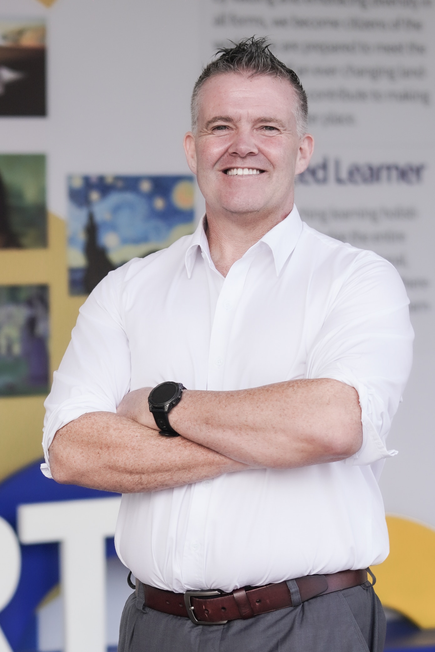 Cal Photo David Young, XIS Secondary Principal